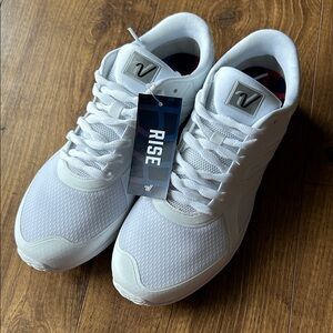 Varsity White Athletic Shoes
